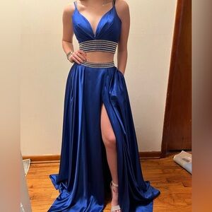 Blue Prom Dress